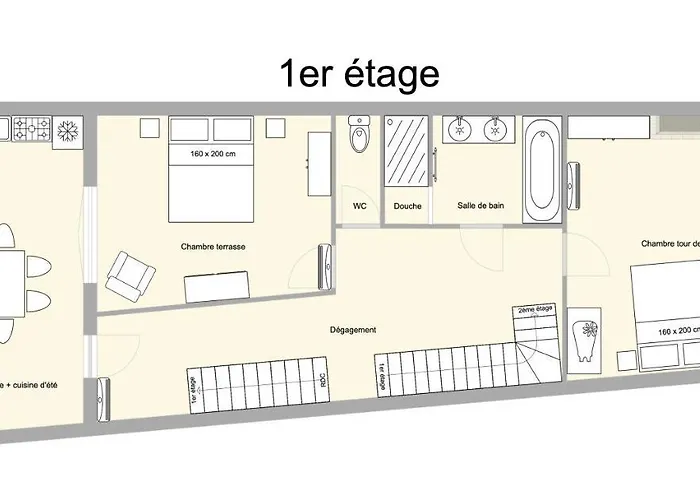 Semesterbostad La Maison Du Tour De